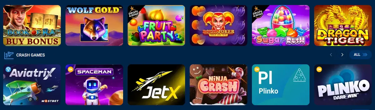 Lustro Mostbet Casino