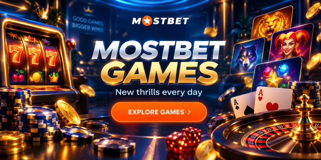 Gry w Mostbet Casino – sloty, live casino i dostawcy
