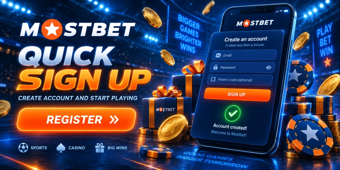 Mostbet Casino rejestracja: formularz, dane i potwierdzenie